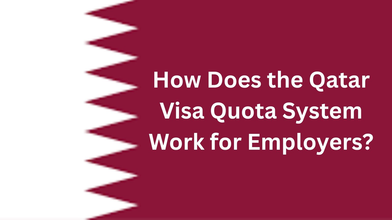How Does the Qatar Visa Quota System Work for Employers?